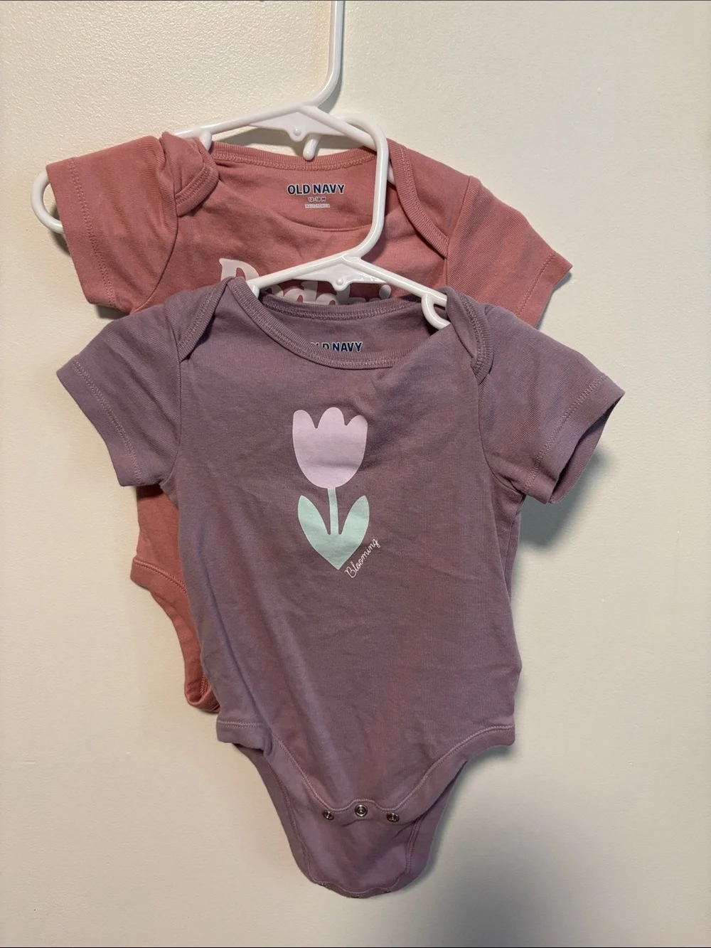 Set of Old Navy One-Piece Bodysuits